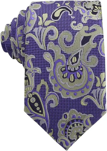 Miniatura 43 de WeiShang Lote de 6 corbatas clásicas de seda para hombre, corbatas tejidas jacquard