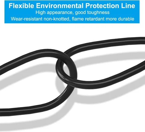 Miniatura 3 de Cable de extensión CC macho a macho, cables de cámara de vigilancia, 90 grados 0.217 in x 0.083 in, cable de extensión de alimentación de 12v CC