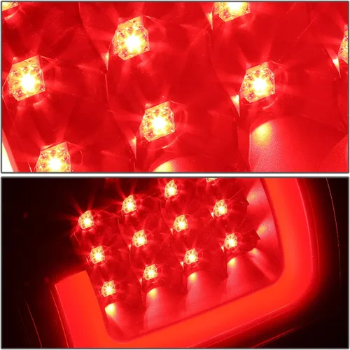 Miniatura 3 de DNA MOTORING TL-CSIL03-LED-3D-BK-SM - Conjunto de luz trasera LED 3D para lado del conductor y del pasajero