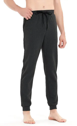 Miniatura 45 de Idtswch 30/32/34/36/38/40. Pantalones deportivos altos para hombre, extra largos, con bolsillos con cremallera
