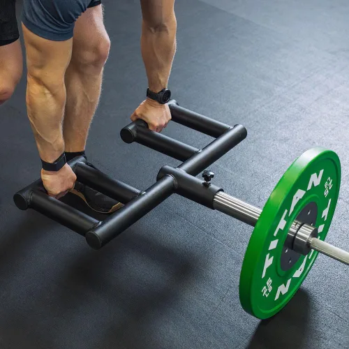 Miniatura 4 de Titan Fitness Viking Press - Accesorio para minas terrestres, mango de agarre de grasa neutra de 1.969 in, se adapta a barra olímpica de 2 pulgadas