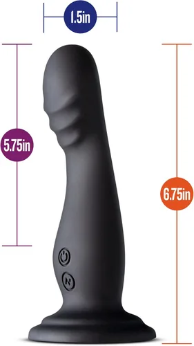 Miniatura 3 de Juguetes sexuales para adultos, Amsterdam 6.75 pulgadas, vibrador de empuje - Punto G, próstata, estimulador anal - 10 vibraciones RumblyTech