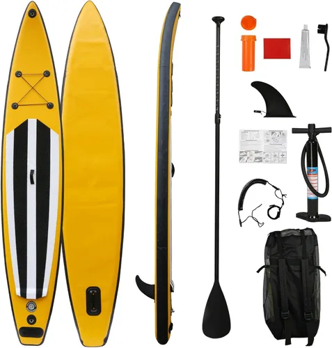 Miniatura 9 de Inflatable Paddle Boards with Non-Slip Deck, Ultra-Light Stand Up Paddle Board Surf Board with Accessories & Carry Bag, Wide Stable Design for