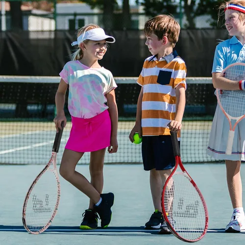 Miniatura 8 de PICKLETECH Kids Tennis Racket for Junior Toddlers Starter Kit 17-25" Tennis Racquet for Girls and Boys with Carry Bag, Lightweight for Beginners Rosa