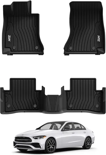 Miniatura 14 de 3W Alfombrilla de maletero para Mercedes Benz GLE 2020-2026 SUV, 350/43 AMG/450/53 AMG/580/63 AMG S Forro de maletero resistente para todo clima