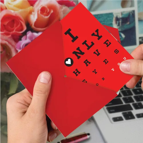 Miniatura 6 de NobleWorks - Paquete de 3 tarjetas de felicitación del día de San Valentín con sobres, divertidos juegos de palabras de amor para hombres y mujeres