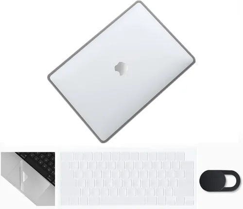 Miniatura 43 de Se7enline Compatible con MacBook Air 2024 de 15 pulgadas M4 M3 M2 A2941/A3114/A3241 Funda rígida para laptop Mac Air 15.3, cubierta protectora