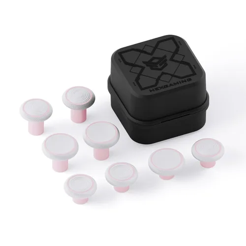 Miniatura 7 de HEXGAMING Palancas de repuesto de 2 alturas abovedadas y cóncavas para controladores Phantom y Ultimate Pro - Parte base no está incluida