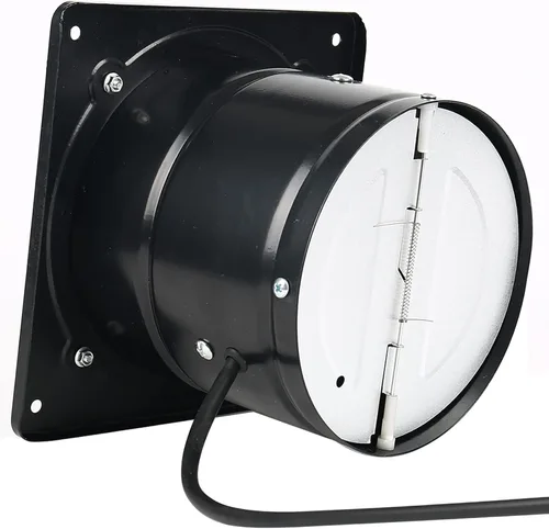 Miniatura 5 de Ventilador de escape con enchufe, extractor de 8 pulgadas 735CFM a través de la pared con motor de cobre puro ligero, ventilador de ventilación