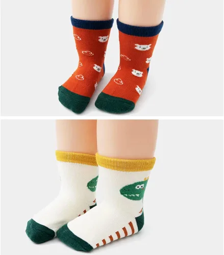 Miniatura 5 de Calcetines antideslizantes para bebé con agarres para niños y niñas