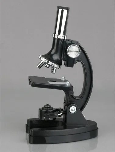 Miniatura 3 de AmScope Serie M30 Kit de microscopio STEM de 52 piezas para niños, microscopio compuesto monocular, portátil para niños, incluye placa de Petri