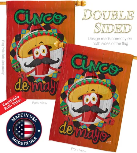 Miniatura 3 de Amigo Chili Cinco de Mayo Casa de Verano Fiesta Mexicana Cactus Piñata al aire libre Verano Sunny Decoración Banner Pequeño Jardín Patio Regalo