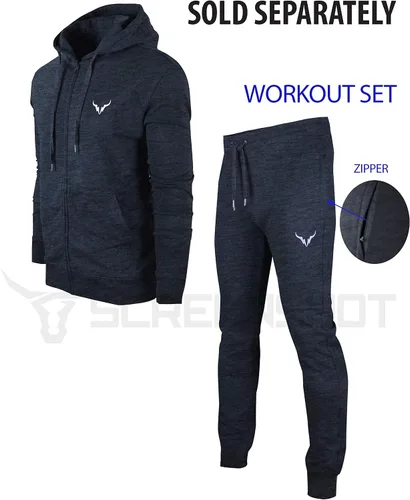 Miniatura 6 de SCREENSHOT Pantalones deportivos de entrenamiento para hombre de alta calidad, ajustados, pantalones deportivos para gimnasio