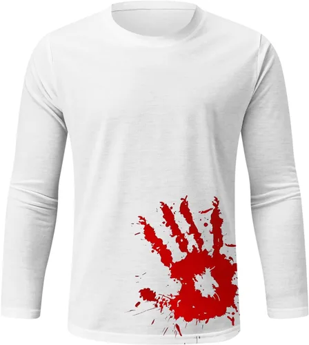 Miniatura 2 de Men's T Shirt Printed Long Sleeve Crew Neck Outdoor Thermal Lightweight Tees True Comfort Fashion Tops