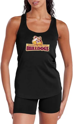 Miniatura 94 de Camiseta deportiva sin mangas oficial de NCAA Collegiate para mujer, con espalda cruzada, colección con logotipo primario