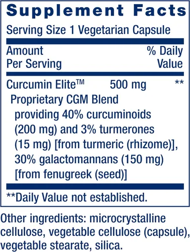 Miniatura 3 de Life Extension Extracto de cúrcuma Curcumin Elite – 270 veces mejor absorción que la curcumina estándar, apoya una respuesta inflamatoria saludable
