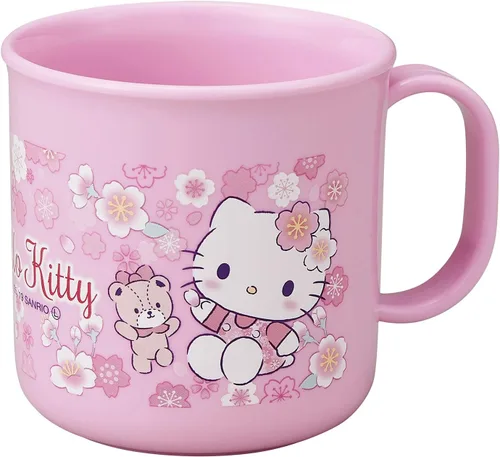 Miniatura 11 de OSK Hello Kitty Sakura HS-11 - Juego de palillos con tapa