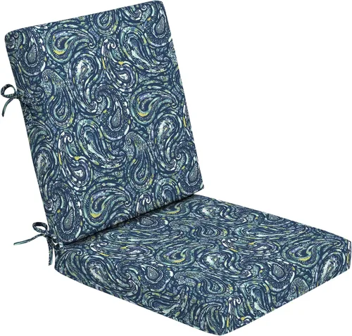Miniatura 17 de Arden Foam - Cojín para silla de comedor al aire libre, 20 x 20 pulgadas, fabricado con espuma ProFoam, resistente a la lluvia, resistente a