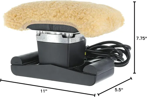 Miniatura 8 de Core Products Jeanie Rub Masajeador de velocidad variable - Combo de cubierta de forro polar