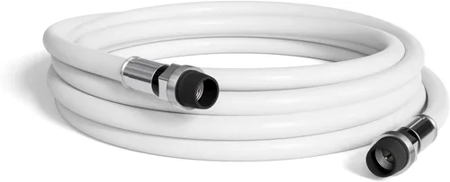 Miniatura 10 de THE CIMPLE CO - Cable coaxial RG6 de 1 pie para exteriores - Cable coaxial doble blindado para interiores y exteriores para antenas de TV vía