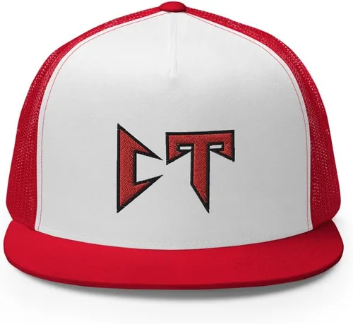 Miniatura 2 de Corridos Tumbados CT - Gorra de camionero con visera plana, corona alta, ajustable, Coridos Belicos