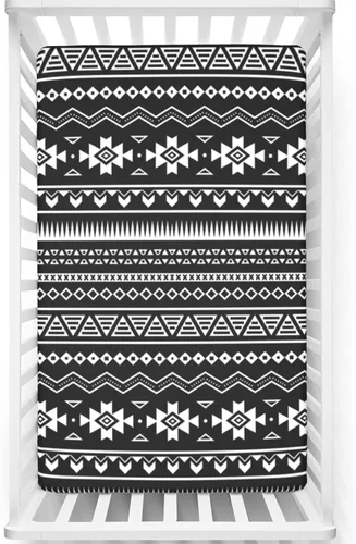 Miniatura 15 de Sábanas bajeras ajustables para cuna con temática de pesca, sábanas para colchón de cuna o sábana para cama infantil, multicolor, 24 x 38 pulgadas
