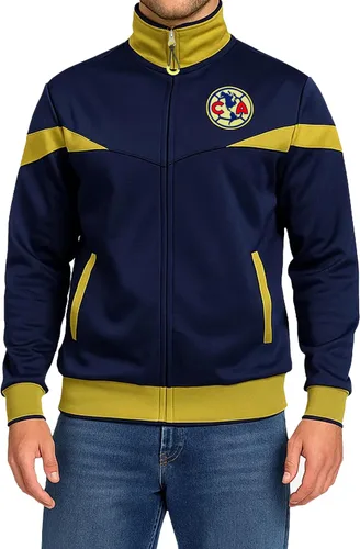 Miniatura 5 de Icon Sports Chaqueta deportiva de fútbol con licencia oficial de Club America, unisex para adultos