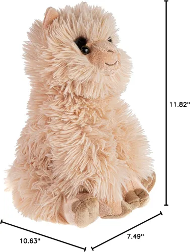 Miniatura 4 de Wild Republic Alpaca, Cuddlekins, animal de peluche, 12 pulgadas, regalo para niños, juguete de peluche, relleno de botellas de agua recicladas
