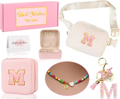 Miniatura 27 de Riñonera personalizada para niñas, Blanco Rosa, Small