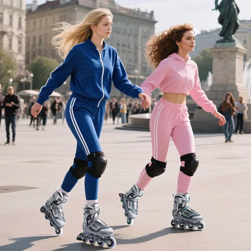 Miniatura 2 de SUPER YOUNGSTER Patín en línea ajustable para mujer, patines de ruedas para mujeres adultas Morado