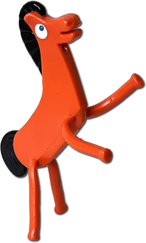 Miniatura 5 de NJ Croce Figura flexible de Gumby de 6 pulgadas, juguete clásico vintage, seguro para niños, figura original de The Gumby Show, gran regalo