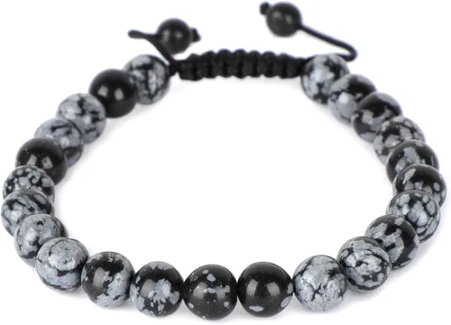 AD Beads Pulseras de piedras preciosas unisex de 0.315 pulgadas (0.315 in), macramé curativo ajustable de 7 a 9 pulgadas || Usa esta pulsera de