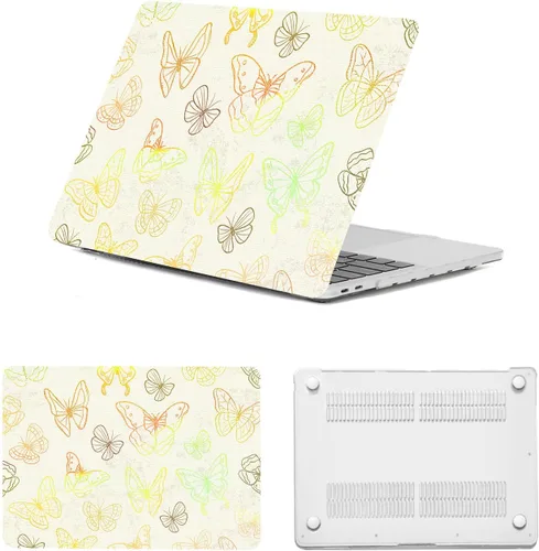 Miniatura 8 de Funda protectora para MacBook Air de 11 pulgadas 2015 2014 2013 2012 2011 2010 A1465 A1370, diseño de patrón de plástico, funda para laptop