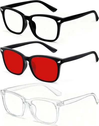 Miniatura 8 de Gafas de luz azul para niños, niñas, niños, adolescentes, antirreflejos, con bloqueo de luz azul, gafas de juegos para pantalla de computadora