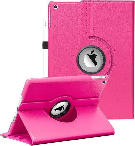 Miniatura 20 de Samsung 10.2 Estuche - Compatible con tabletas 2021/2020/2019 - Funda giratoria de 360 grados con función de encendido y apagado (Negro)