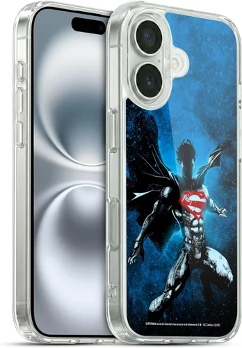 Miniatura 48 de Head Case Designs Officially Licensed Superman DC Comics Collage 80th Anniversary Gel Case [Military Grade Protection] Compatible with Apple iPhone