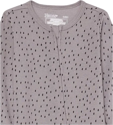 Miniatura 5 de Hanes Pijama Baby Sleep N' Play Ultimate Zippin (2 unidades), Blanco