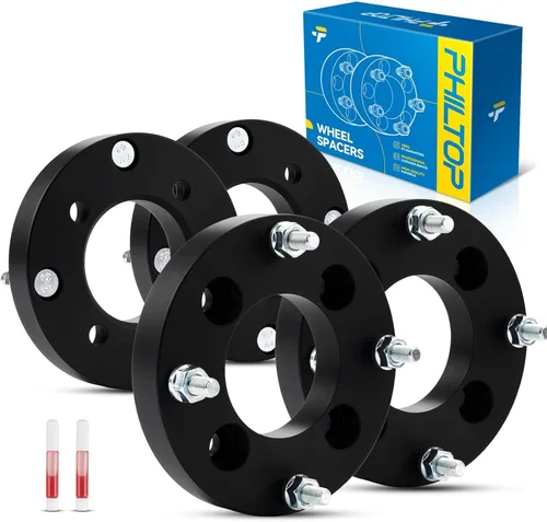 Miniatura 58 de PHILTOP Espaciador de rueda de 4 x 4 de 2 pulgadas, espaciadores de rueda centrados en las lengüetas para Polaris Trail Boss 330 2003-2013, Trail