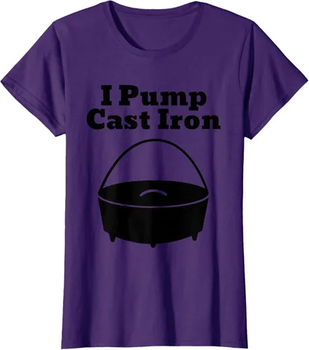 Miniatura 7 de I Pump - Camiseta de hierro fundido para cocinar al horno holandés