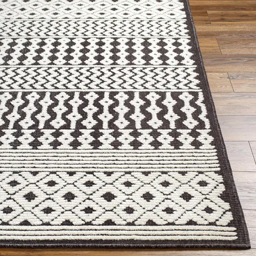 Miniatura 3 de Surya Cottage Lyna Alfombra lavable, 2' x 2'10" (2' x 3'), carbón