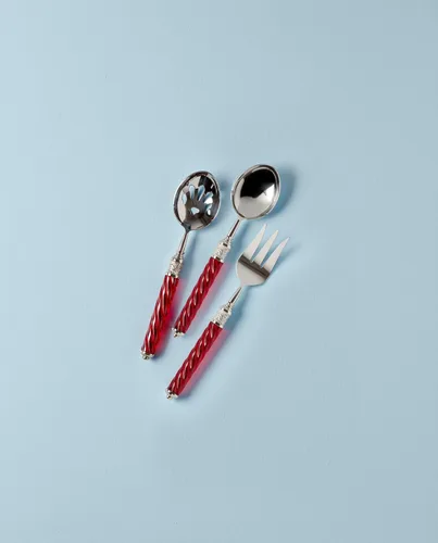 Miniatura 2 de Lenox 878975 Holiday Jewel - Set de servicio de 3 piezas