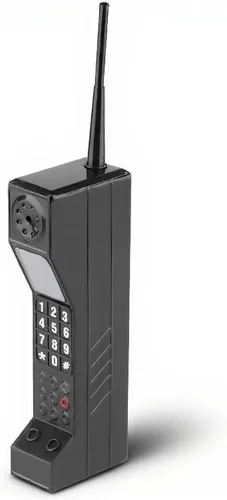 PUSOKEI Adorno de ladrillo para teléfono celular, modelo retro de teléfono celular, accesorios fotográficos de simulación, adornos estilizados,