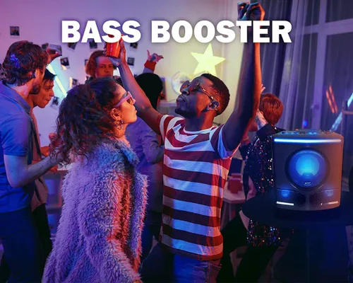 Miniatura 6 de Gemini - Sistema de altavoces Bluetooth para fiesta de karaoke de 2400 W de potencia máxima con woofer de 8 pulgadas, luces LED, micrófono, entrada