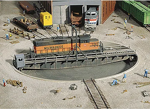 Miniatura 19 de Walthers Cornerstone Serie Kit Caballete de Escala HO con Puente de Viga de Cubierta de Acero