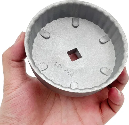 Miniatura 5 de Llave de filtro de aceite de aleación de aluminio de alta calidad, herramienta de mano para el filtro de aceite, herramienta de extracción