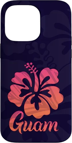 iPhone 14 Pro Max Guam Hibiscus Flower | Funda Hafa Adai Guamanian Island Pride