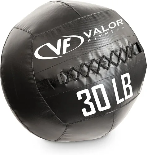 Miniatura 7 de Valor Fitness Wall Ball Pros - Balones medicinales - Fuerza y acondicionamiento - Equipo de ejercicio de entrenamiento cruzado - Opciones