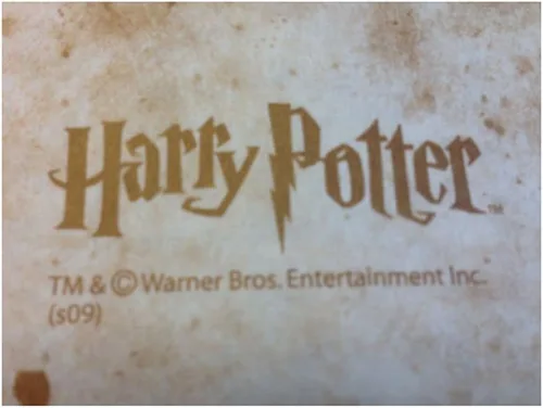 Miniatura 2 de Mapa del Merodeador de Hogwarts, mundo de Harry Potter de Warner Bros, edición limitada