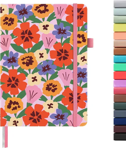 Miniatura 57 de &And Per Se - Cuaderno en blanco, 160 páginas, 5.7 x 8 pulgadas, cuaderno de rayas estrechas con papel grueso para escribir, cuaderno de tapa dura