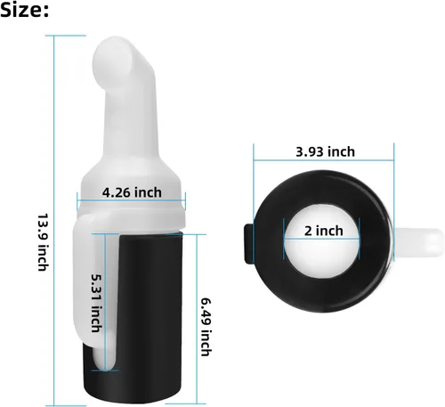 Miniatura 7 de Roykaw Botella de arena para carrito de golf, olla de arena con soporte, botella de arena universal de llenado Divot compatible con modelos EZGO